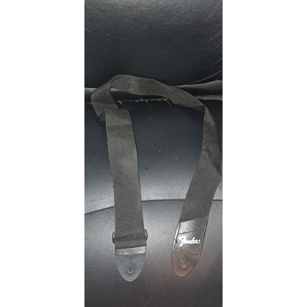 Fender Black Nylon 2" Guitar Strap